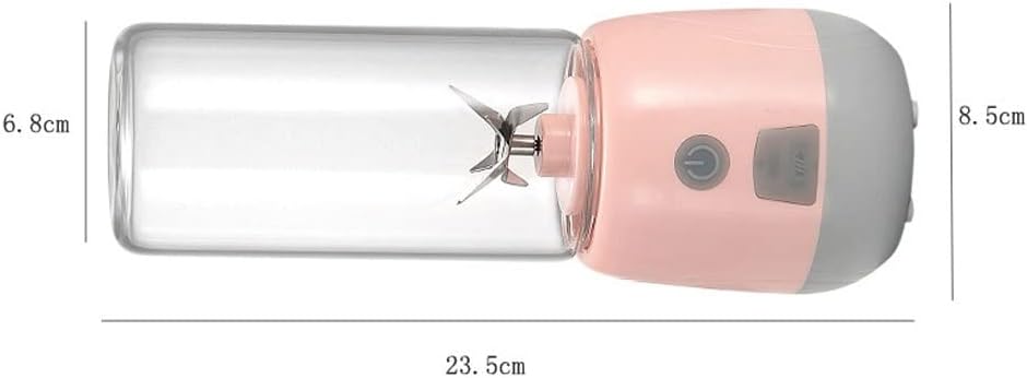 Portable Blender,Personal Size Blender Juicer Cup,Smoothies and Shakes Blender,Handheld Fruit Machine,Blender Mixer Home (Color : White)