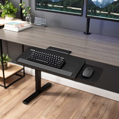 image for VIVO Extra Large Adjustable Computer Keyboard Tray with Slide-Out Mous