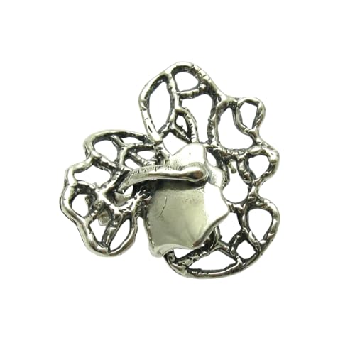 Broche en argent massif 925 Empress - Bijou femme élégant et accessoire de mode