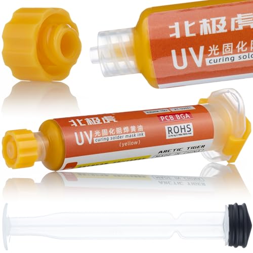 Rosfix UV-härtender Lötstopplack Orange 10ml