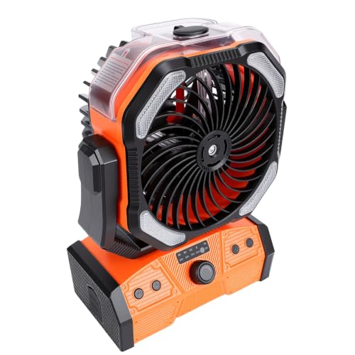 Ventilador de Exterior de 270 Grados con Gran Autonomía Recargable 5