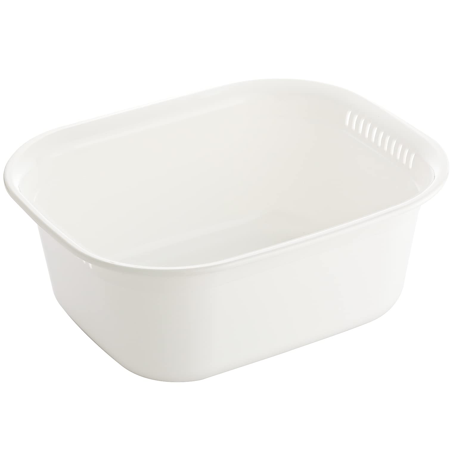 kikochi☆様 ①箱付新品 琺瑯ウォッシュタブ 洗い桶 プランドパリ Amazon｜リス(RISU) 洗い桶 角型 ホワイト 幅29×奥行36×高さ14cm