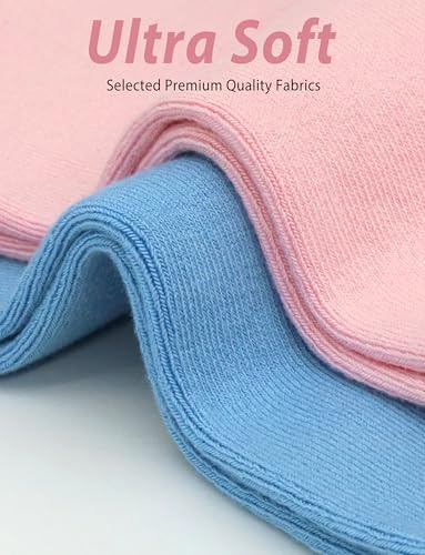 Image of Womens Viscose Bamboo Crew Socks Thin Casual Ultra Soft Colorful Above Ankle Socks Breathable Comfortable 3 /6 Pairs