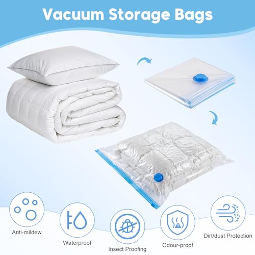 Bolsas vacio ropa extra grandes para solucionar la falta de espacio en armarios 4