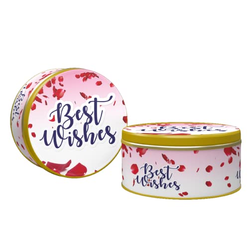 CookieMan Best Wishes Gift Pack – 300g | Assorted Cookies Gift Tin | Choco Chip, Double Choco Chip, Butter Cashew, Black Currant & Mocha Cookies for Gifting & Special Occasions