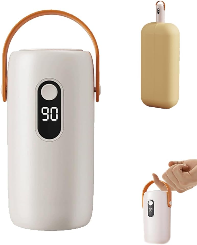 Mini portable Clothes dryer, Mini Clothing Care Machine，easy to operate with timed shutdown, convenient to carry,for apartments, RVs, travel, used for lightweight clothing， underwear