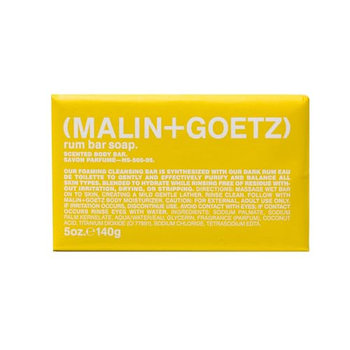 MALIN+GOETZ Chamomile Shave Cream | Nourishing Shaving Cream with Wild Moroccan Chamomile, Shea Butter, Glycerin + Squalane | Smooth + Close Shave for Face + Body | Vegan + Cruelty-Free (5 Fl Oz.)