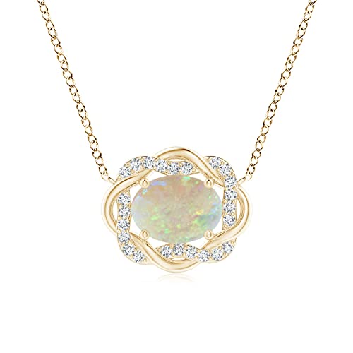 Angara Natural Opal Pendant for Women...