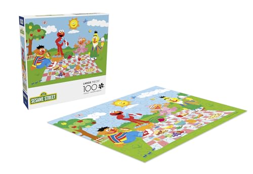 Buffalo Games - Sunny Day Sesame - 100 Piece Puzzle for Kids Ages 6-8 by Buffalo Games - Used condition - Image 4