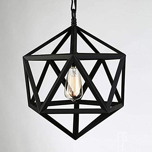 Lámpara de techo vintage para restaurante y café con diseño loft retro 2
