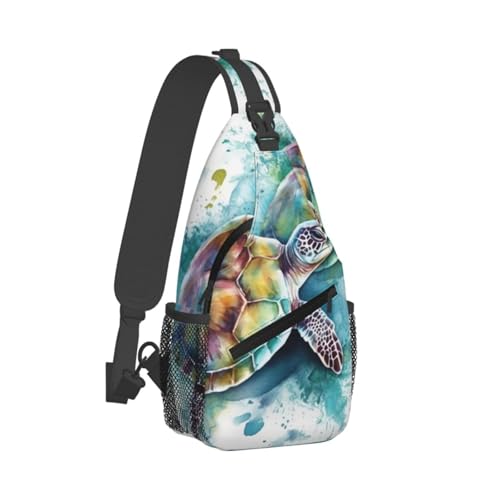 Mochila tipo bandolera pequeña para senderismo unisex