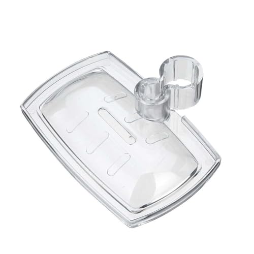 ETAWDE Adjustable Height Shower Column Soap Holder Bathroom Organizers Strong Easy Installation Soap Tray for Household Use