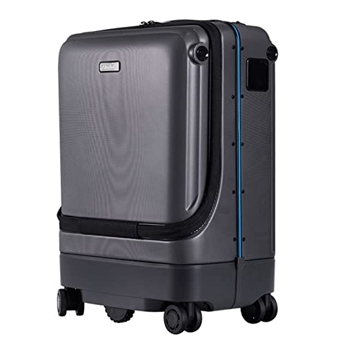 YYUFTTG Luggage Smart Rolling Luggage App Remote Control Following Suitcase Cabin Spinner Trolley Case On Wheel (Color : Gray) YYUFTTG Luggage Smart Rolling Luggage App Remote Control Following Suitcase Cabin Spinner Trolley Case On Wheel (Color : Gray)