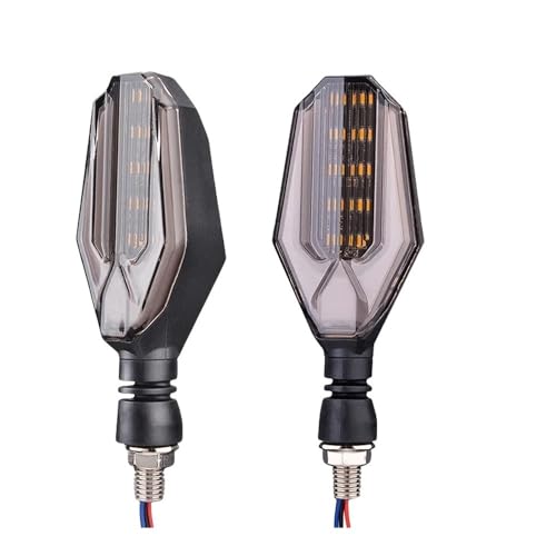Clignotants LED pour moto pour rouler visible de nuit avec lampe ambre