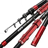 GTOFYU Telescopic Fishing Rod, Carbon Fi...