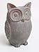 Produktbild UDIG Dekofigur Eule grau, 20 cm, Keramik, Skulptur Uhu Shabby Figur Gartenfigur