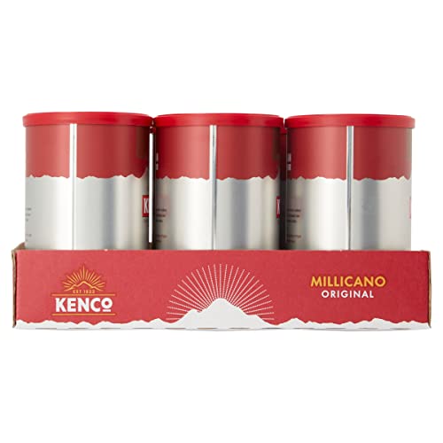 Kenco Millicano Original Instant Coffee 100g (Pack of 6 Tins, Total 600g)