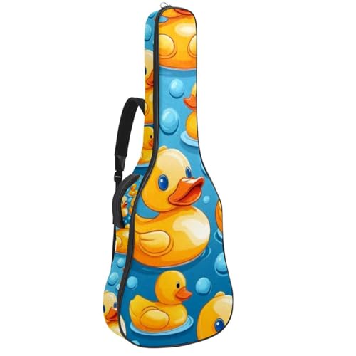 Sac de transport guitare acoustique étanche avec double bandoulière réglable rembourrée