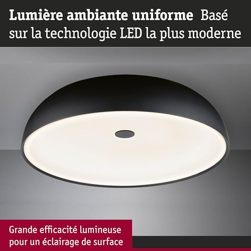 Plafonnier LED Paulmann gradable sans variateur pour salon
