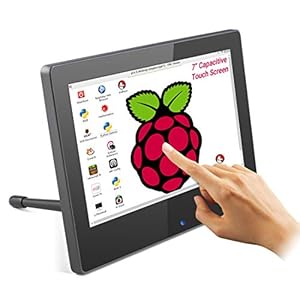 Raspberry Pi Display mit Touch Screen, ELECROW 7-Zoll Touchscreen Monitor 1024×600 IPS Portable Mini Monitor für Raspberry Pi, PC, BB Black, Banana Pi, Jetson Nano