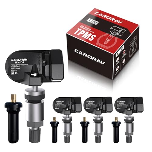 TPMS 433MHz Chrysler Jeep Dodge Fiat Tire Pressure Monitoring Sensor 4-Pack