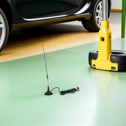 Antena de repuesto para radio de coche con base magnética potente 6