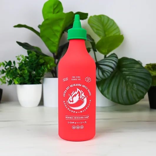 Lampe en silicone bouteille sauce chili rechargeable USB tactile - 3