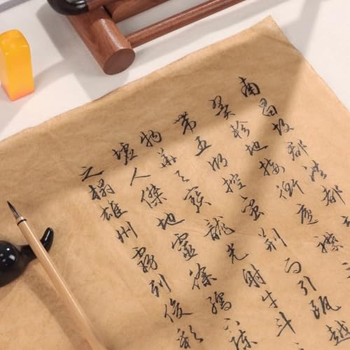 Papier de riz biologique haut de gamme fait main pour écriture traditionnelle