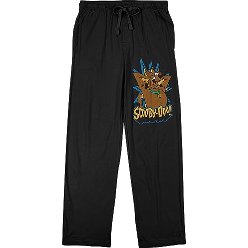 Scooby Doo Men's Black Graphic Sleep Pants