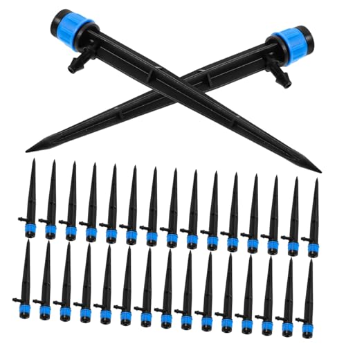 Levemolo Drip Irrigation System Parts 50pcs Drippers for Drip Irrigation Garden Sprinkler Heads Efficient Water Coverage