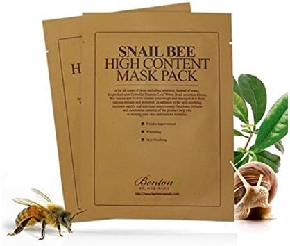 [Benton] Snail Bee High Content Mask Pack 20g X 5pcs / Korea Cosmetics
