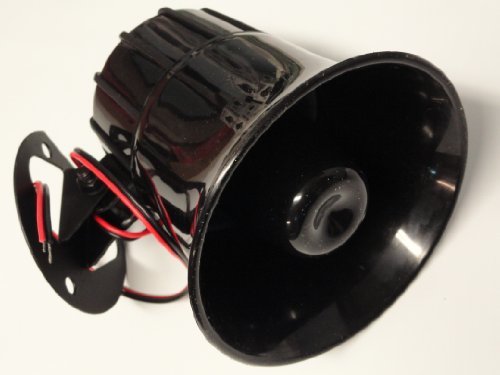 Powerhouse Tep 4" Inch 6 Tone High Db Car Alarm Replacement Siren #TOP19