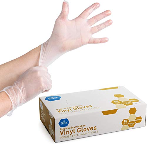MedPride Disposable Powder Free Vinyl Gloves x-Large