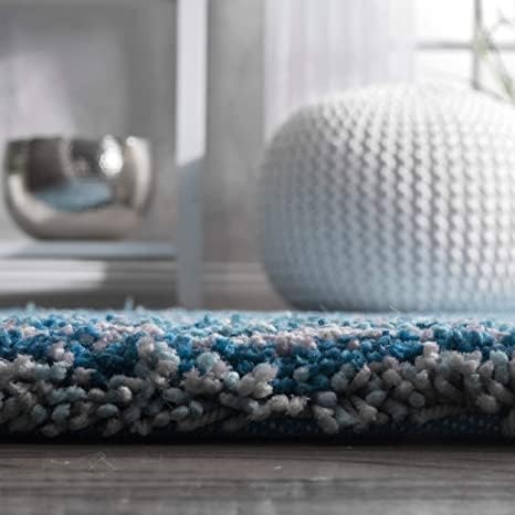 Image of Carpet for Hall | Carpet for Living Room |12X15 FEET Rugs for Bedroom | Carpet | Rug for Living Room | Carpet & Rugs for Home Decor | Carpet for Bedroom Floor (Sky Blue Multi)
