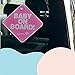 Safety 1st Baby On Board Sign, Pink