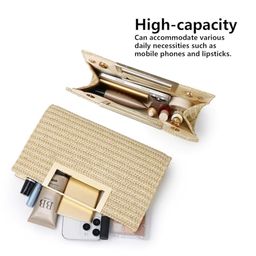 Image of Gurina Evening Clutch Purses for Women Formal Party Clutch Bags Cocktail Prom Fashion PU Leather Shoulder Handbags