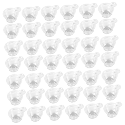 HAPINARY Mixing Cups for Resin Paint 40ml Plastic 100pcs Epoxy Resin Mixing Cups