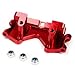 Atomik RC Alloy Front Lower Bulkhead, Red fits the Traxxas 1/10 Slash and Other Traxxas Models - Replaces Traxxas Part 2530