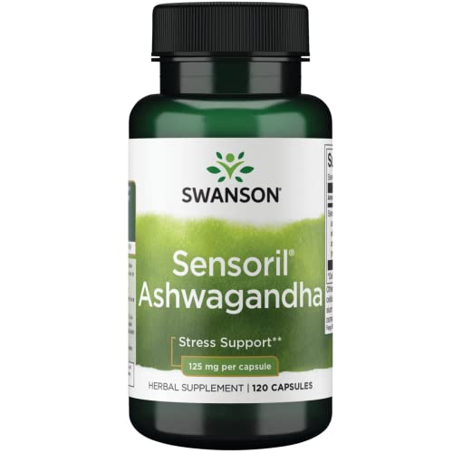 Swanson UL SENSORIL ASHWAGANDHA 125MG 120CAP