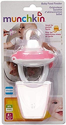 Munchkin Silicone Baby Food Feeder, Colors May Vary 1 ea