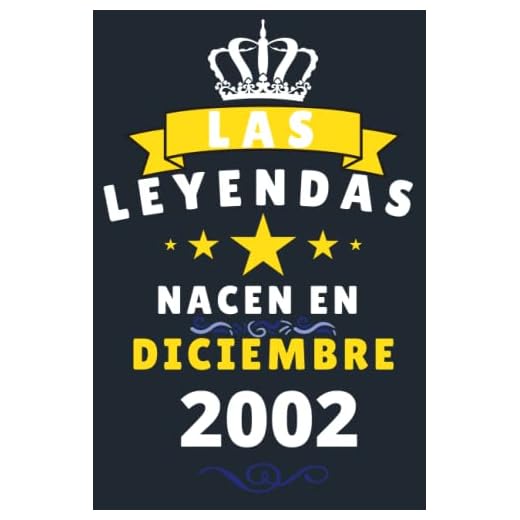 Las leyendas Nacen En Diciembre 2002: Cuaderno de notas de cumpleaños 18 años para mujer, hombre, Diario para regalo de cumpleaños ideal para abuelos, padres, madres,