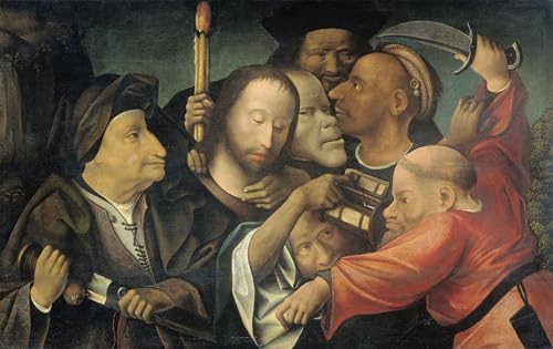 Peinture poster graffiti de Hieronymus Bosch 60x90cm pour affiche décorative murale salon