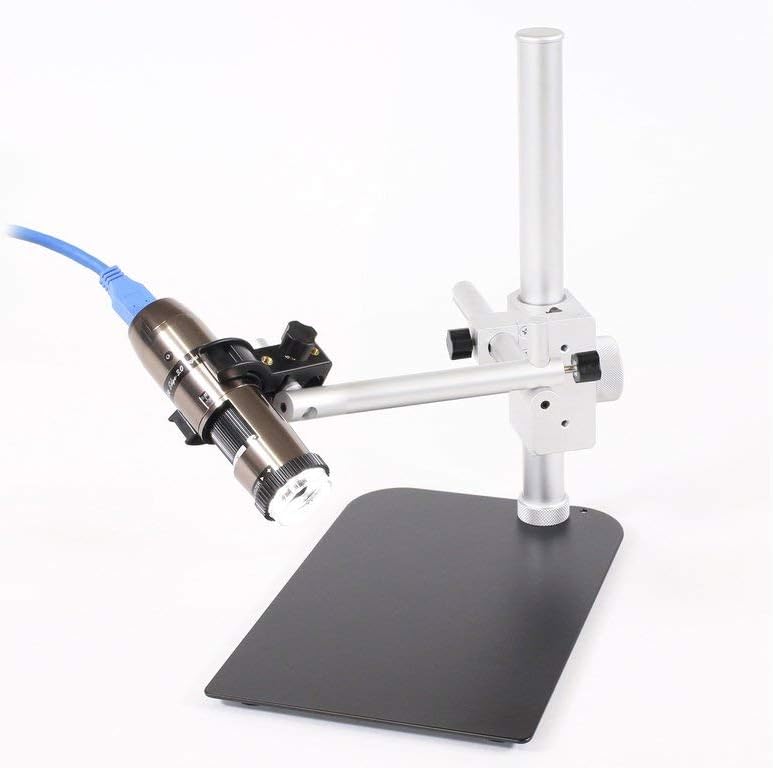 Dino-Lite Microscope Kit with Adjustable Precision Stand and Carrying Case (AM4113ZT/RK06A)
