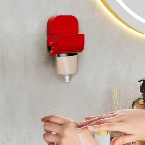Exprimidor de pasta de dientes manual para pared en color crema 5
