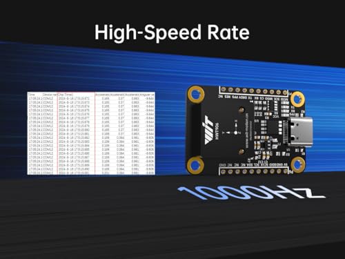 [4-Array Military-Grade Accelerometer+Inclinometer] HWT906-TTL MPU-9250 9-axis Gyroscope+Angle(XY 0.05° Accuracy)+Digital Compass with Kalman Filter, Temperature& Magnetometer Compensation - Thumbnail 7
