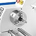 Mechmaxx 10'' x 22'' Industrial Metal Lathe Machine High Precision Benchtop 1.5HP Brushless Motor 0-2000 RPM Variable Speed Metal Working Machine Small Lathe,1022V