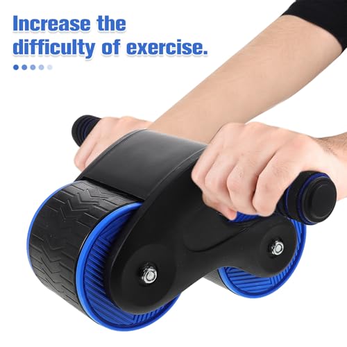 Rueda abdominal compacta Zerodeko con rodillo de goma para ejercicios de core 7