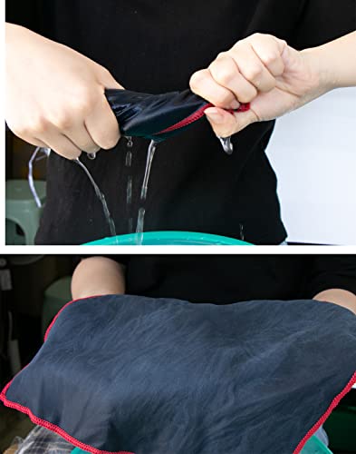 Unisex Sweat Absorbing Microfiber Handkerchief,Sport Gym Hankies For Wicking Sweat From Hands, Face, Body 5Pack #TOP4