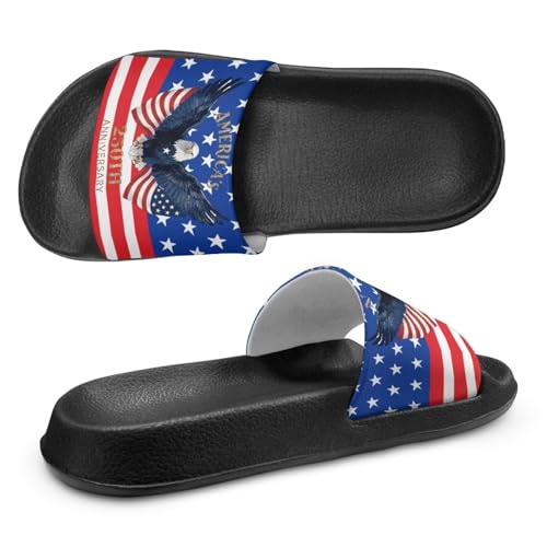 Image of Slides for Boys Girls Quick Drying Kids Slides Sandals Non-Slip