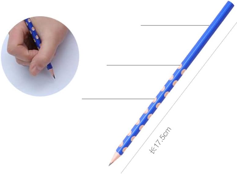 10pc Groove Pencil 2B / HB Posture Correction School Office Stationery Cartoon Standard image 3